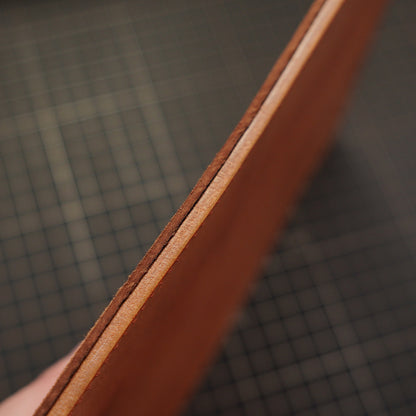 Hand-Stitched Italian Veg-Tanned Leather Mouse Pad
