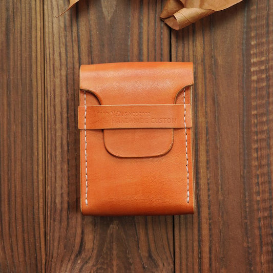 Handcrafted Italian Leather Cigarette Case | Multi-Purpose Business Card & Essentials Organizer