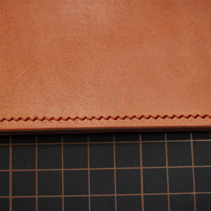 Hand-Stitched Italian Veg-Tanned Leather Mouse Pad