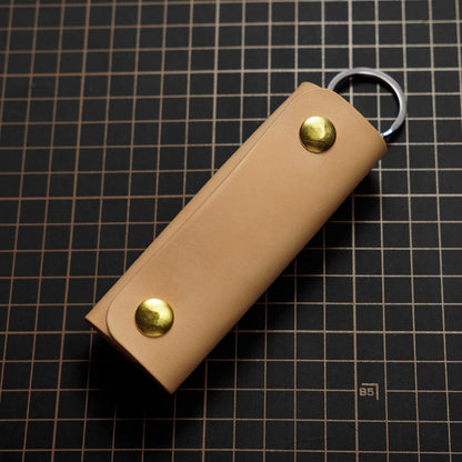 Handcrafted Italian Veg-Tanned Leather Key Case |  Foldabl Organizer