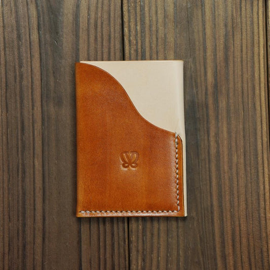 Handcrafted Italian Veg-Tanned Leather Card Holder