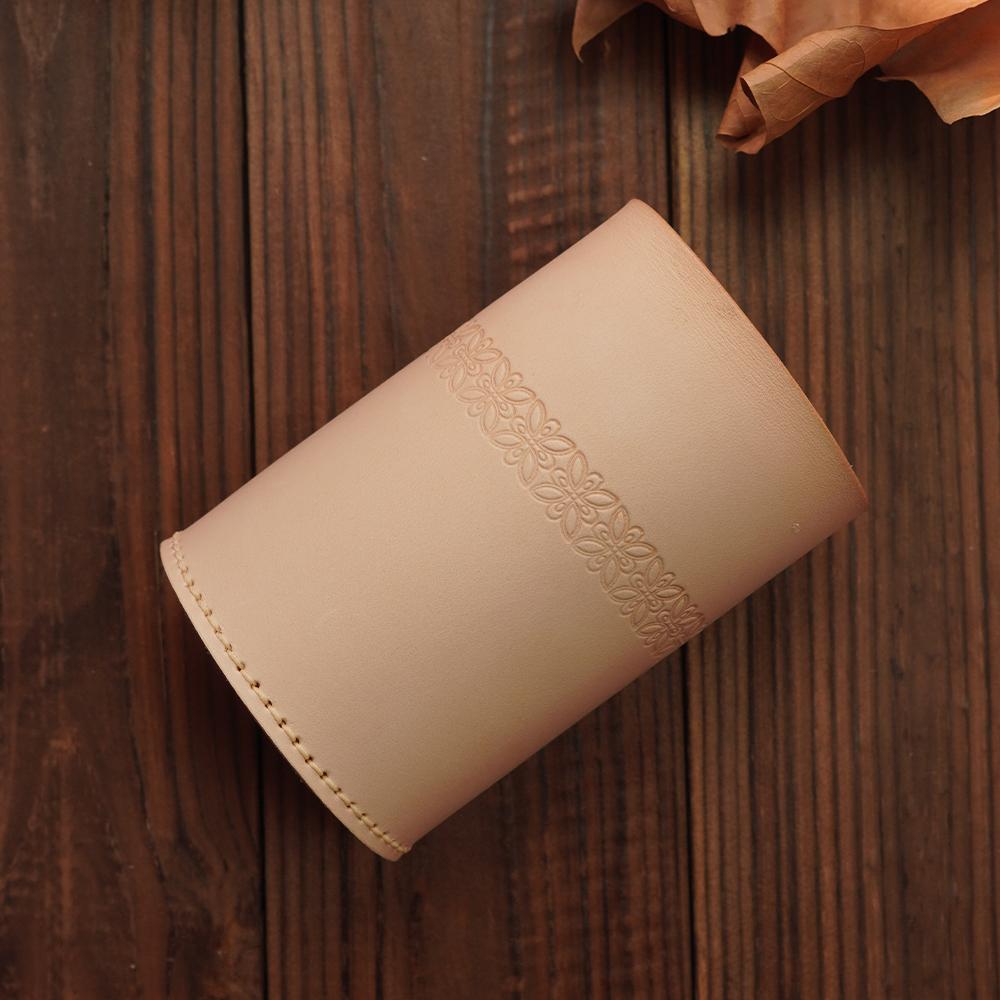 Handcrafted Italian Vegetable Tanned Leather Pen Holder