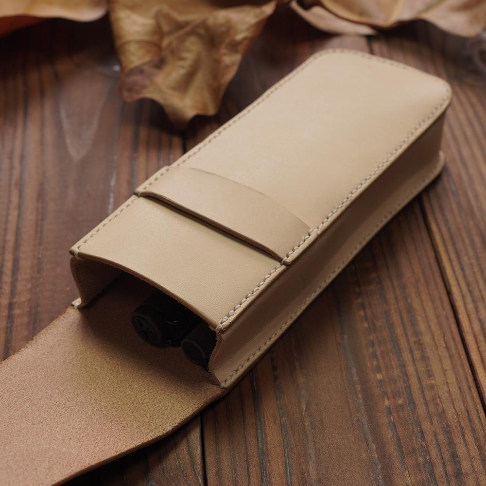 Handcrafted Italian Vegetable-Tanned Leather Pen Case